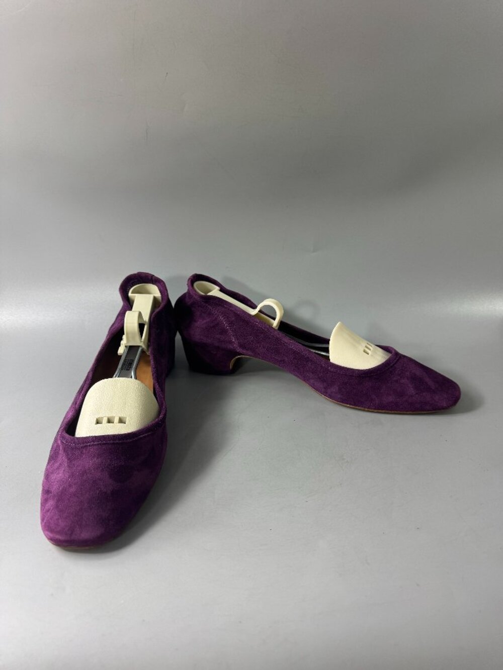 NWOB Miista Kila Viola Suede Mid-Heels, Size 39